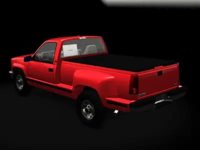 gmc 1996 sierra 3D model