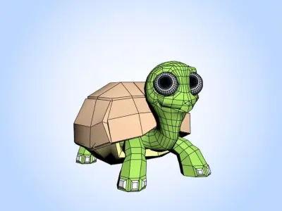 Turtle  3D model