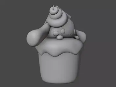 Sanrio cinnamoroll 14 3D print model