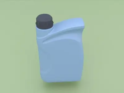 motor oil  mockup 3D model