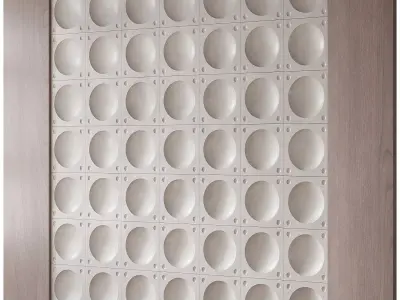 Wall 3D panel 49 Low-poly 3D model