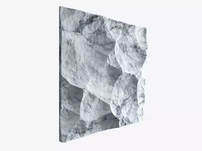 490-RockPanel marble wall art 3D model