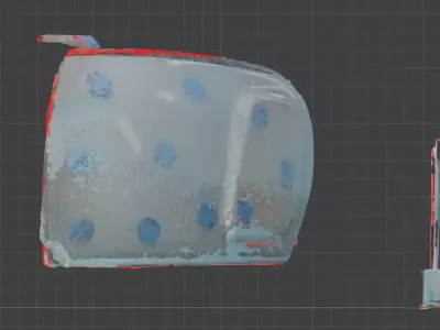 Subaru Side Marker Light 84451FA070 Scan 3D model