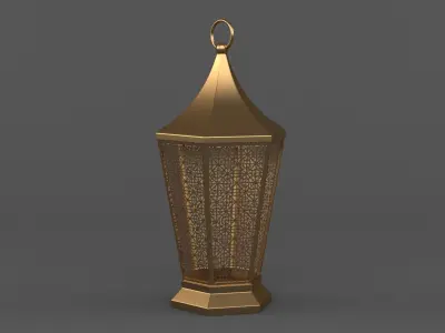 Arabic Lanterns 3D model