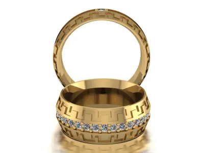 ring set 30 collection1 3D print model