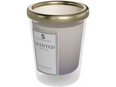 Home decorations Scented Candle 3D model purchase