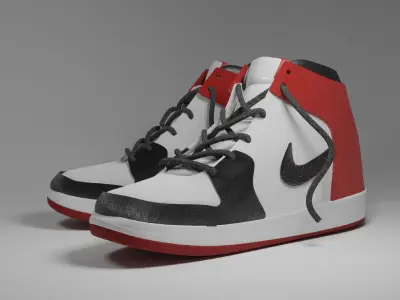 NIKE Jordan 1 Retro High OG Heritage  3D model