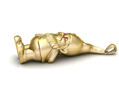 DWARF PENDANT 3ED PRINTABLE MODEL  3D print model