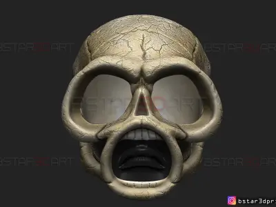 IOWA Sid Wilson Mask - SLIPKNOT Mask - Halloween cosplay 3D print model