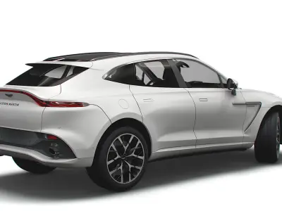 Aston Martin DBX Straight Six 2022 3D model