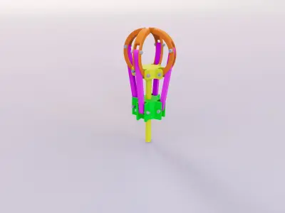 MXT3D - Gripper 04 Claws 3D model