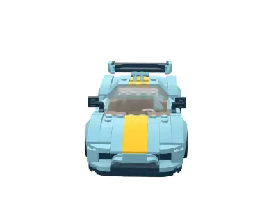 MocBricks3D - Porsche-918 RSR 3D print model