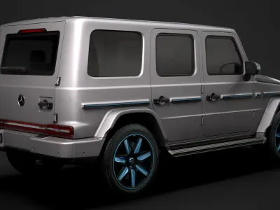 Mercedes Benz EQG 2022 3D model