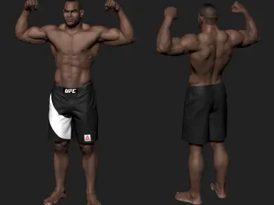 Alistair Overeem 3D print model