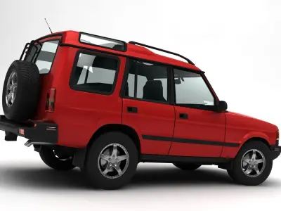 Land Rover Discovery 2 1999 3D model