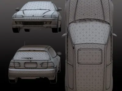 Civic EG6 BEST EVERY MODEL 3D model