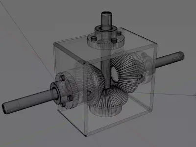 Gearbox 3D model