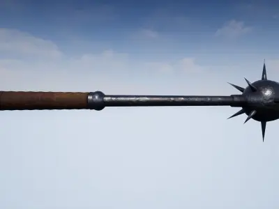 Weapons Series - Maces - Mini Pack Low-poly 3D model