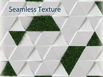 3D wall panel - Seamless Texture Texture