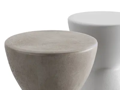 Coalwood End Table 3D model
