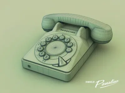 Panalina S63neo telephone 3D model