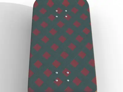 Skate Collection Low-poly 3D model