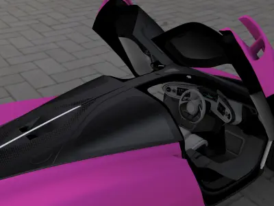 McLaren Speedtail 3D model