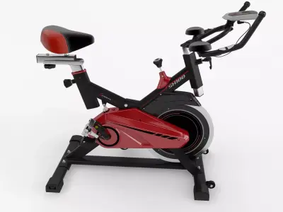 Fitness Bike 3D model
