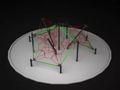 Teenagers Outdoors Toys 3D model