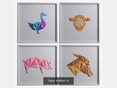Paper Art Work Collection 3