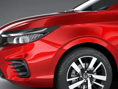 Acura City RS 2022 3D model