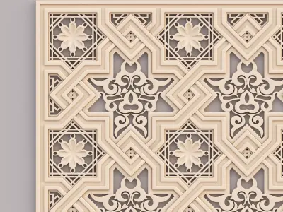 Classic Pattern 008 3D model