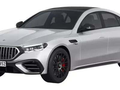 Mercedes-Benz E53 AMG Hybrid 2024 3D model
