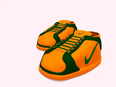Nike Miami Sneakers  Low-poly 3D model