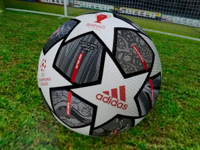 ADIDAS CHAMPIONS LEAGUE 2021 Free 3D model