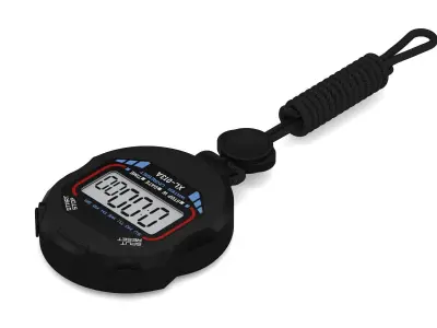 Athletics Stopwatch 3D model