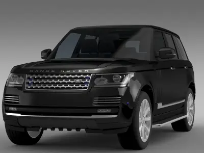 Range Rover Sentinel L405 2016 3D model