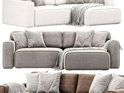 Vienna Sofa By Divan 3D model