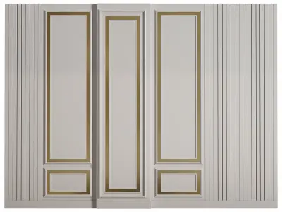 Panel  3D model shop