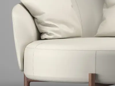 Amalia sofa by Natuzzi Italia 3D model