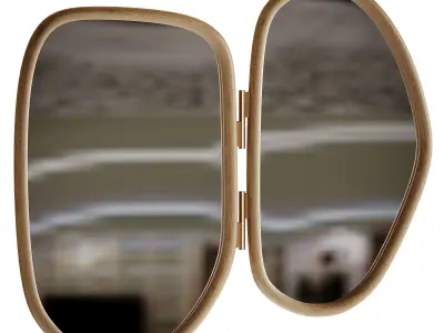 Folded Mirror 3D model