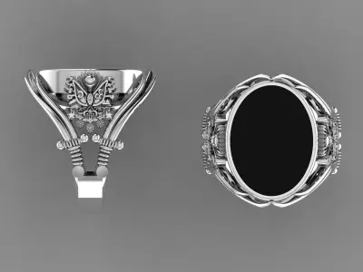 NEO MAN RING MODEL14 3D print model