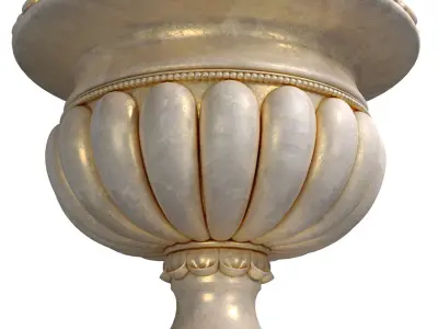 Classic outdoor  vase for decoration  3D model