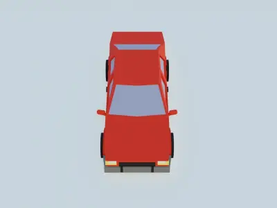 Car  1 - Low Poly Free 3D model