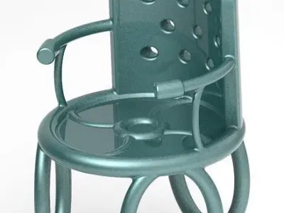 Kids Toy Elegant Chair 3D print model