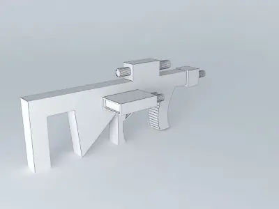 that gun Free 3D model