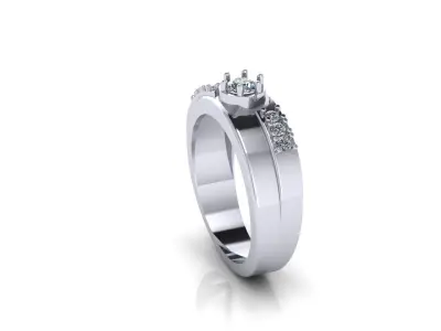 wedding ring 3D print model 3D print model 3D print model