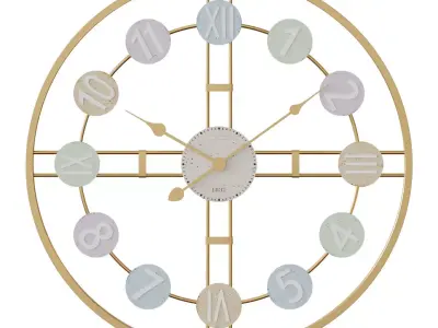 Modena wall clock 3D model