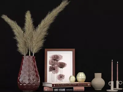 Decorative Set 01 3D model