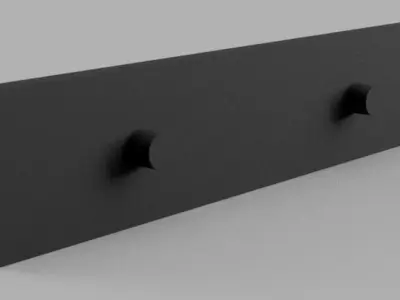 Custom Number plate 3D print model